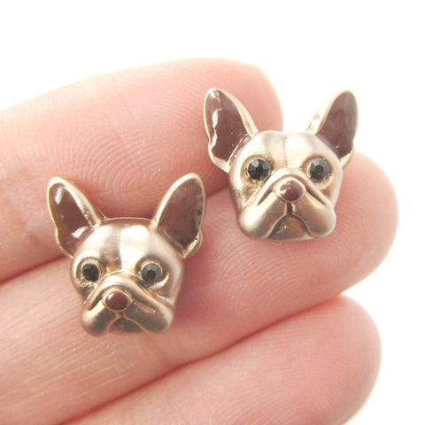 French Bulldog Stud earrings