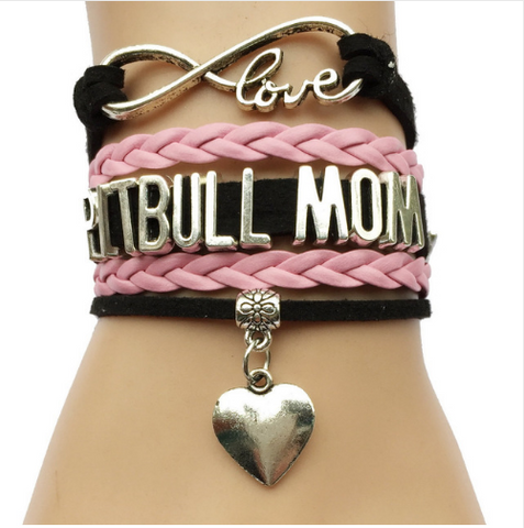Pit Bull Mom Bracelet + FREE SHIPPING
