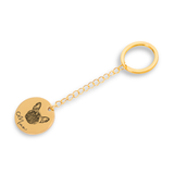 Personalized Pet Portrait Keychain