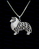 Beautiful Collie Necklace